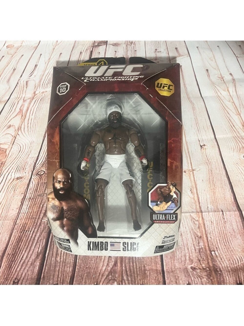 NIB - UFC Kimbo Slice Figure with White Shorts